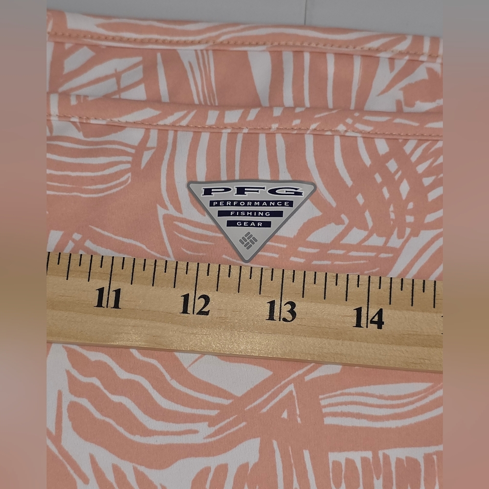 Columbia Sportswear Women's PFG Fishing Dress Size 3X Peach White AE-0972 - Picture 6 of 10